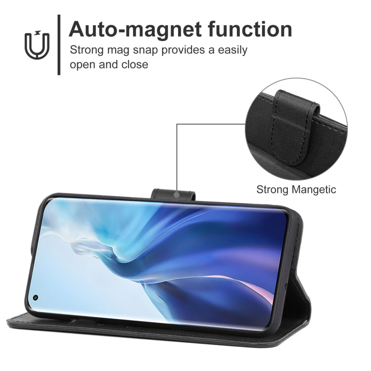 For Xiaomi Mi 11 Leather Phone Case