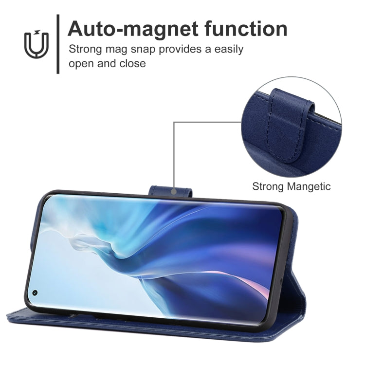 For Xiaomi Mi 11 Leather Phone Case
