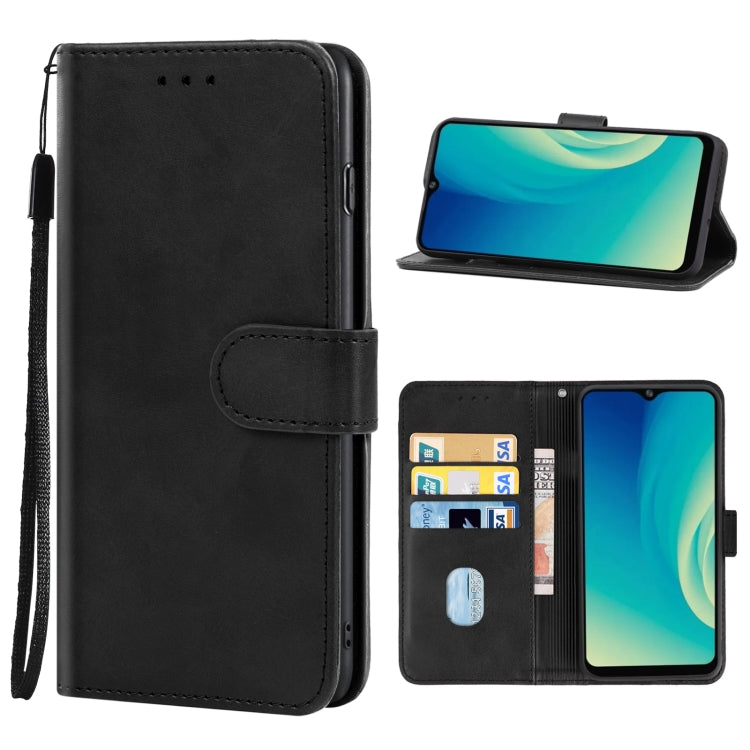 For ZTE Blade A52 Leather Phone Case