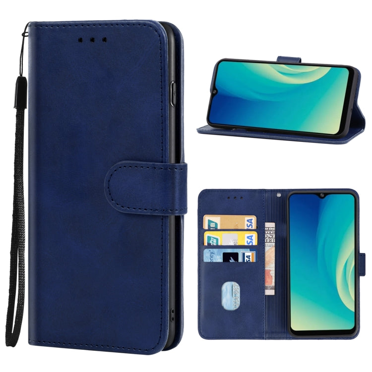 For ZTE Blade A52 Leather Phone Case