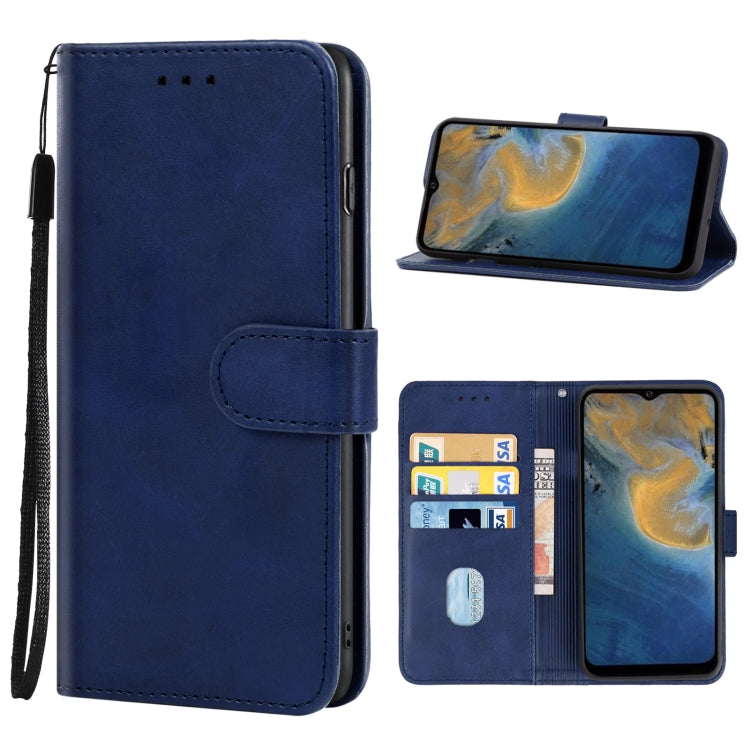 For ZTE Blade A72 4G / V40 Vita Leather Phone Case