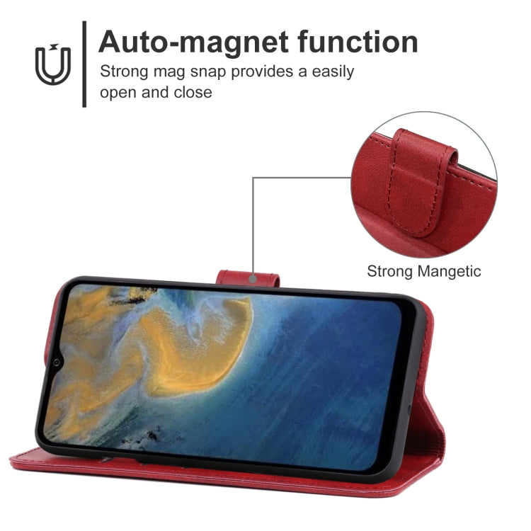 For ZTE Blade A72 4G / V40 Vita Leather Phone Case