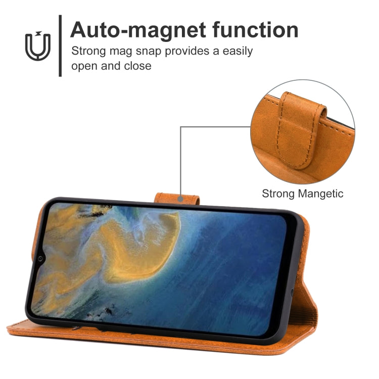 For ZTE Blade A72 4G / V40 Vita Leather Phone Case