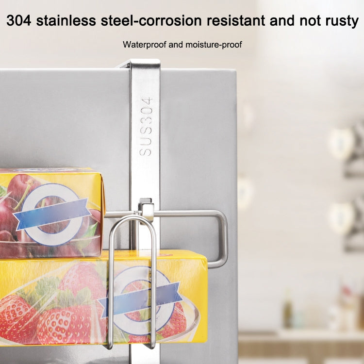 Multi-layer Fridge Storage Rack Side Shelf Sidewall Holder Multi-function Kitchen Organizer Household, Size:BBC