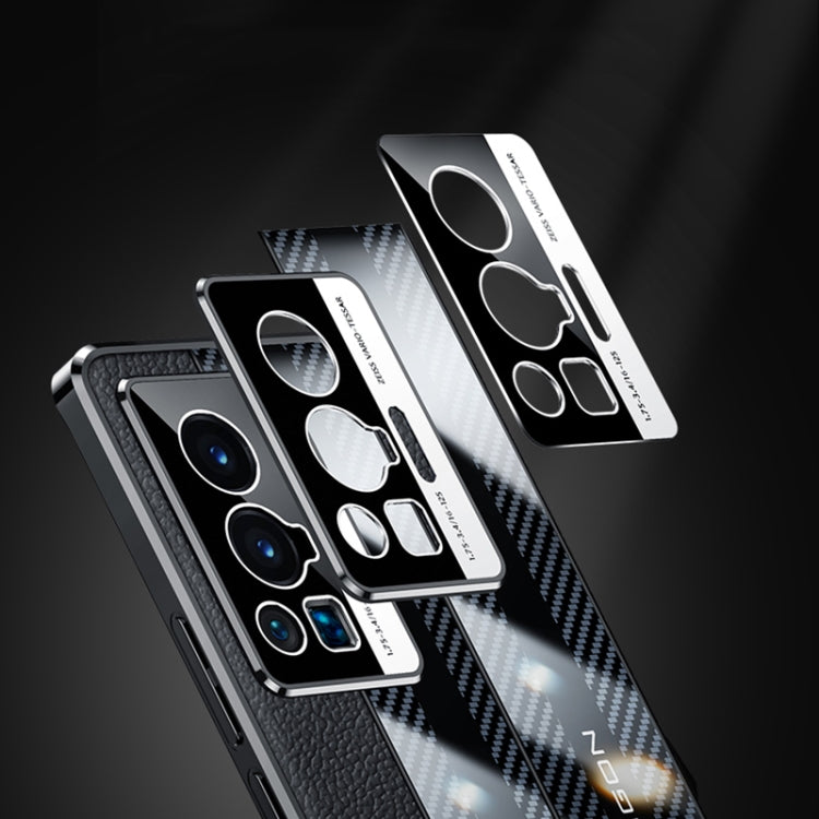 For vivo iQOO 8 Pro Racing Car Design Leather Electroplating Process Anti-fingerprint Phone Case