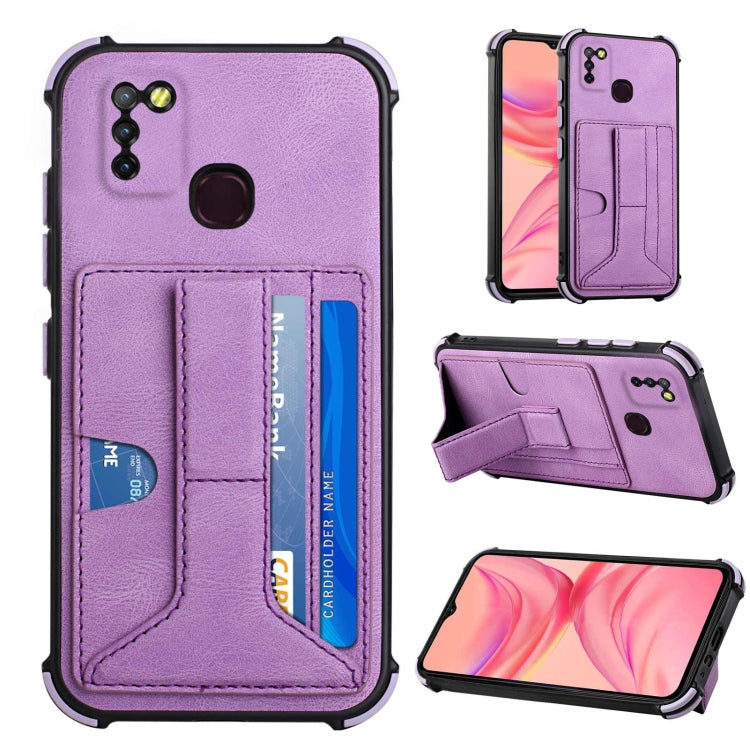 For Infinix Hot 10 Lite / Smart 5 X657 Dream Holder Card Bag Shockproof Phone Case