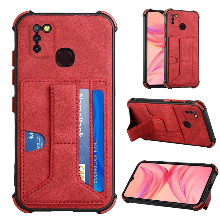 For Infinix Hot 10 Lite / Smart 5 X657 Dream Holder Card Bag Shockproof Phone Case