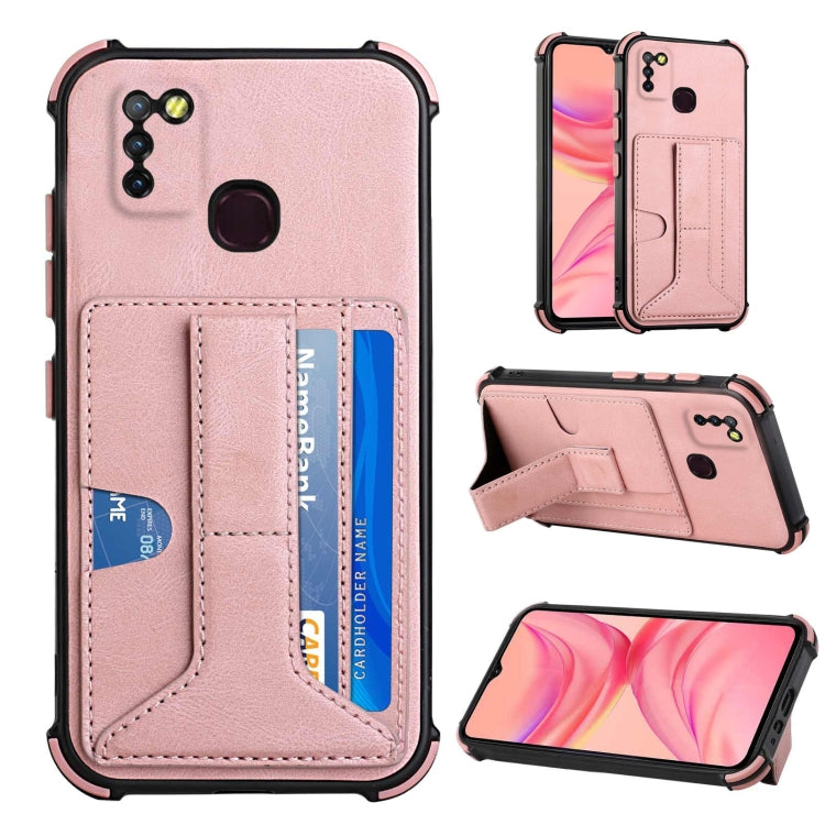 For Infinix Hot 10 Lite / Smart 5 X657 Dream Holder Card Bag Shockproof Phone Case