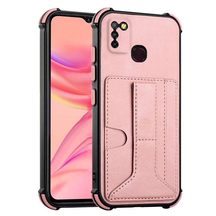 For Infinix Hot 10 Lite / Smart 5 X657 Dream Holder Card Bag Shockproof Phone Case