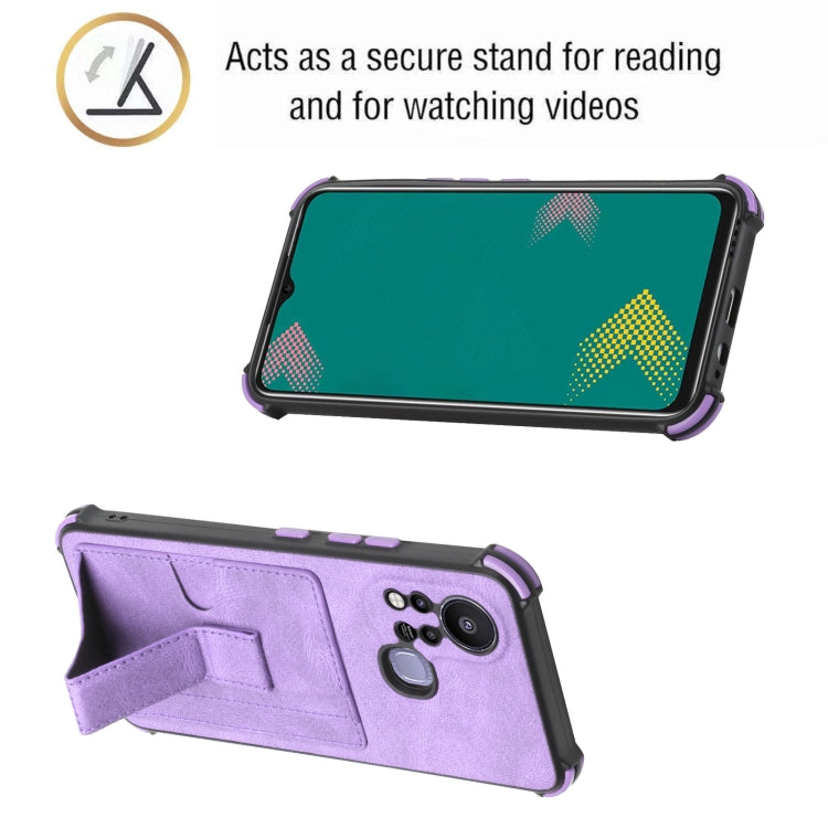 For Infinix Hot 11S Dream Holder Card Bag Shockproof Phone Case