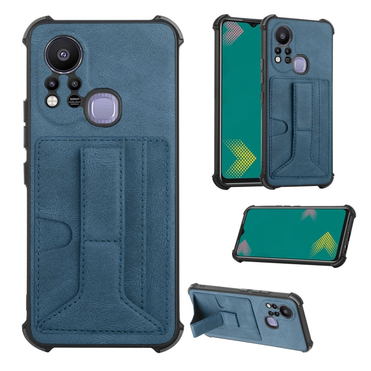 For Infinix Hot 11S Dream Holder Card Bag Shockproof Phone Case