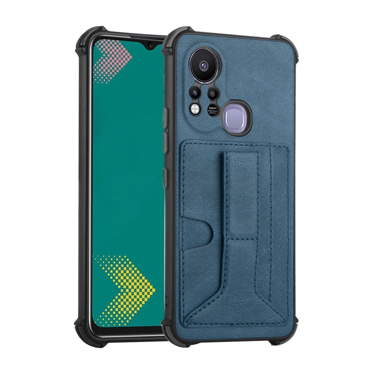 For Infinix Hot 11S Dream Holder Card Bag Shockproof Phone Case