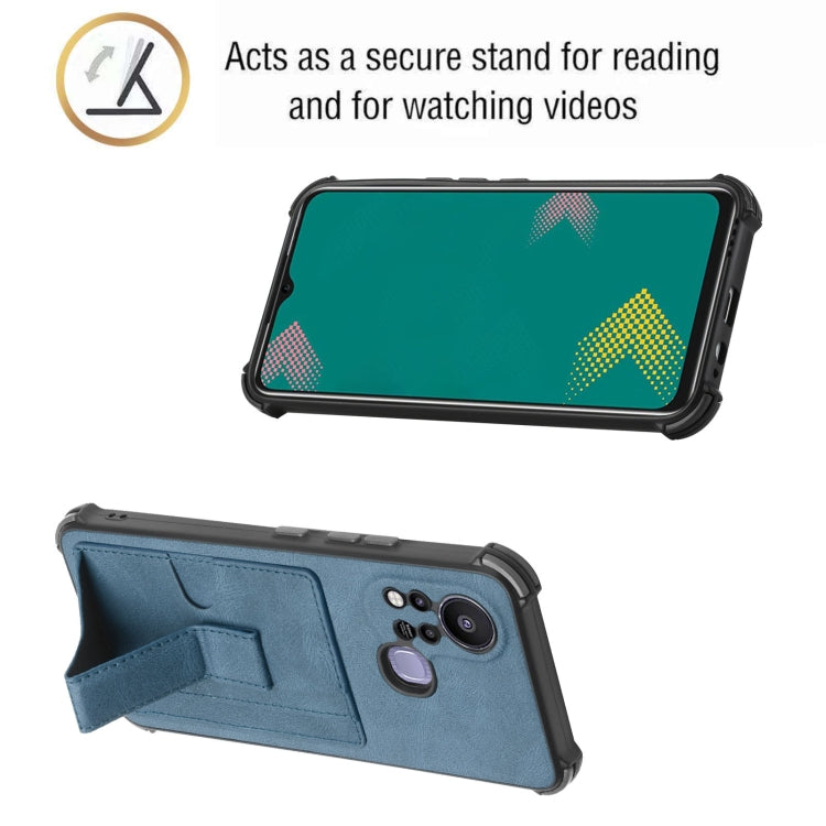 For Infinix Hot 11S Dream Holder Card Bag Shockproof Phone Case