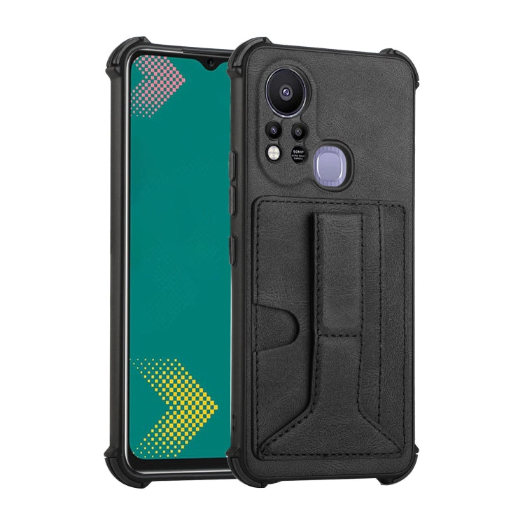 For Infinix Hot 11S Dream Holder Card Bag Shockproof Phone Case