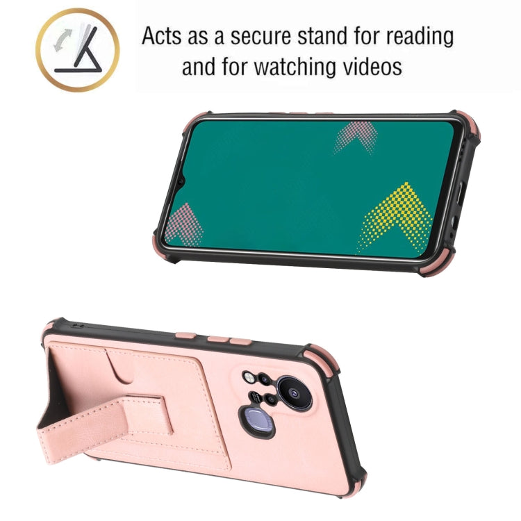 For Infinix Hot 11S Dream Holder Card Bag Shockproof Phone Case