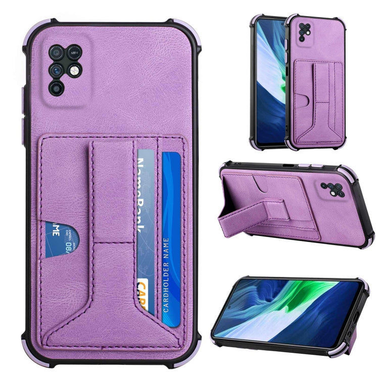 For Infinix Note 10 Dream Holder Card Bag Shockproof Phone Case