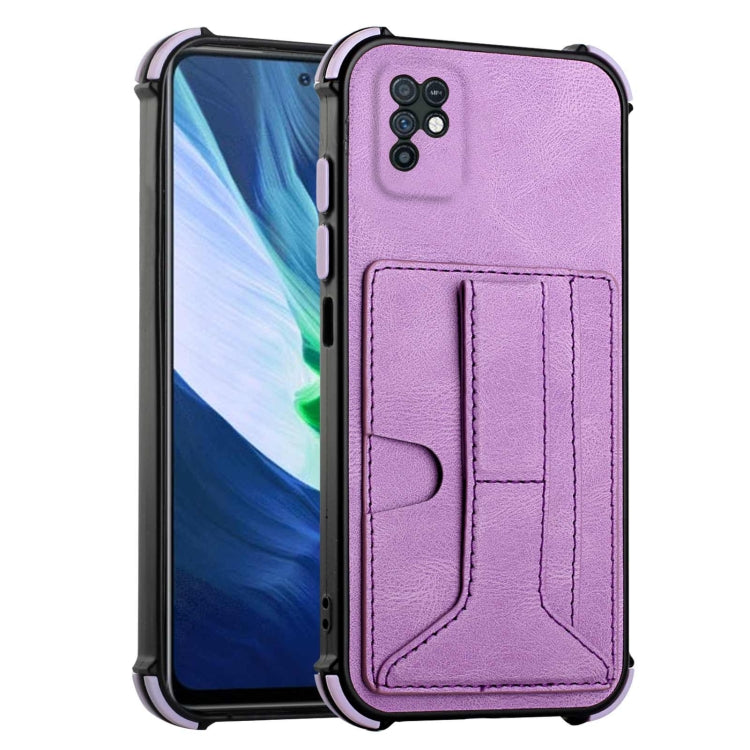 For Infinix Note 10 Dream Holder Card Bag Shockproof Phone Case