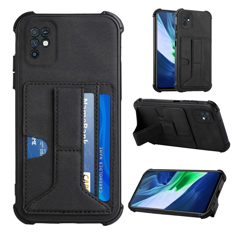 For Infinix Note 10 Dream Holder Card Bag Shockproof Phone Case