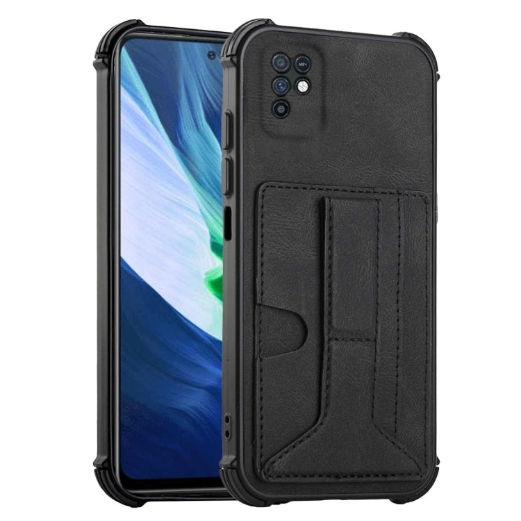 For Infinix Note 10 Dream Holder Card Bag Shockproof Phone Case