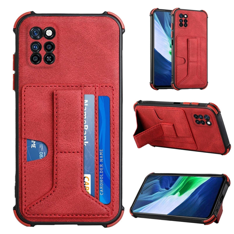 For Infinix Note 10 Pro Dream Holder Card Bag Shockproof Phone Case