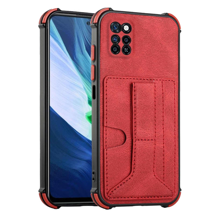 For Infinix Note 10 Pro Dream Holder Card Bag Shockproof Phone Case