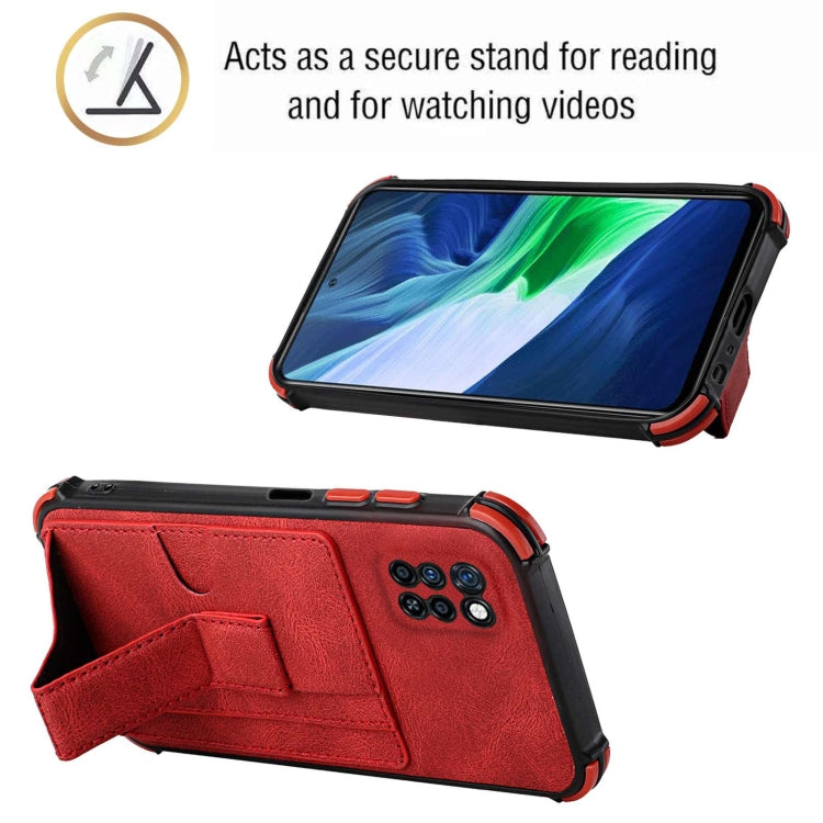 For Infinix Note 10 Pro Dream Holder Card Bag Shockproof Phone Case