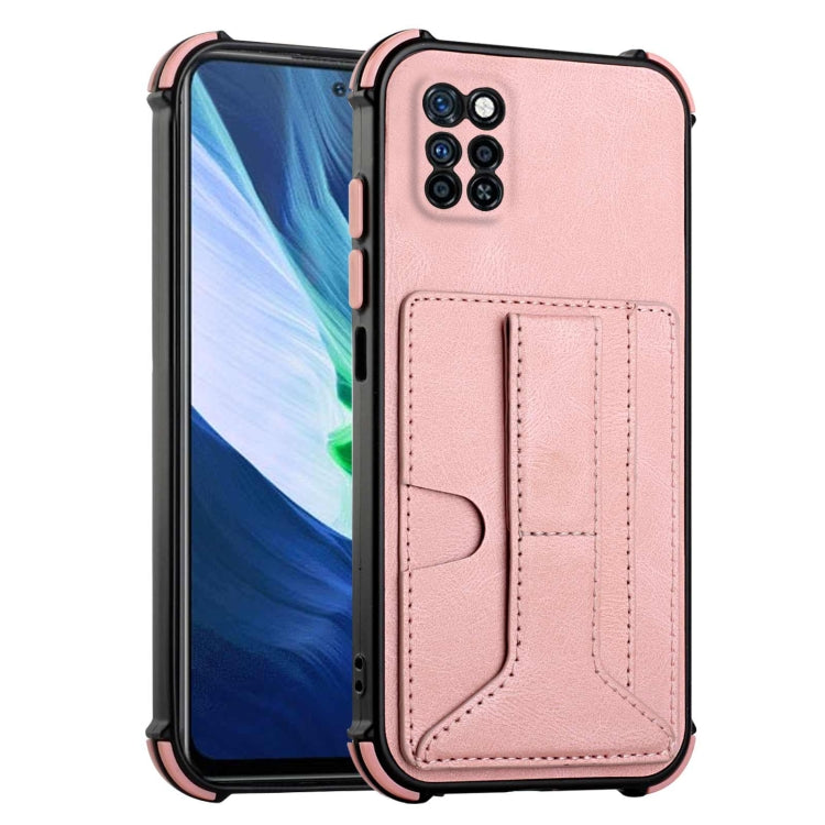 For Infinix Note 10 Pro Dream Holder Card Bag Shockproof Phone Case