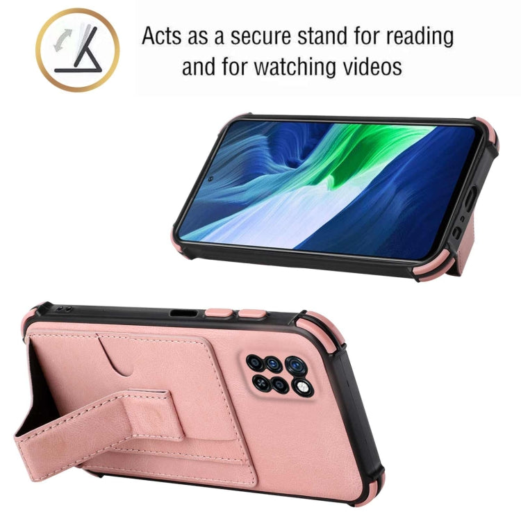For Infinix Note 10 Pro Dream Holder Card Bag Shockproof Phone Case
