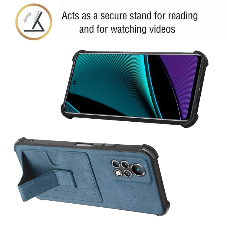 For Infinix Note 11 Pro Dream Holder Card Bag Shockproof Phone Case