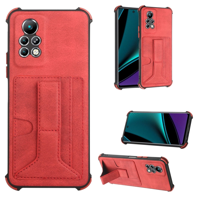 For Infinix Note 11 Pro Dream Holder Card Bag Shockproof Phone Case