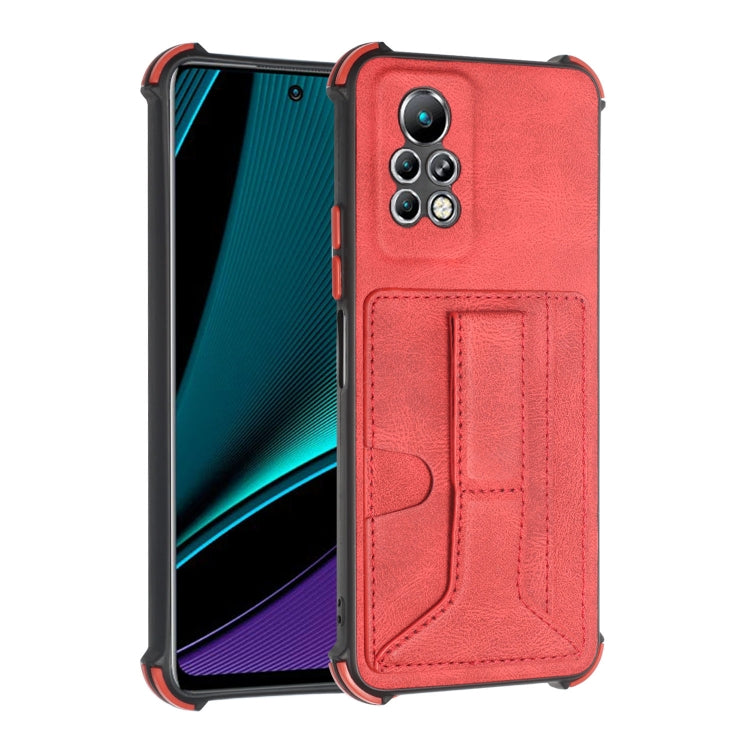 For Infinix Note 11 Pro Dream Holder Card Bag Shockproof Phone Case