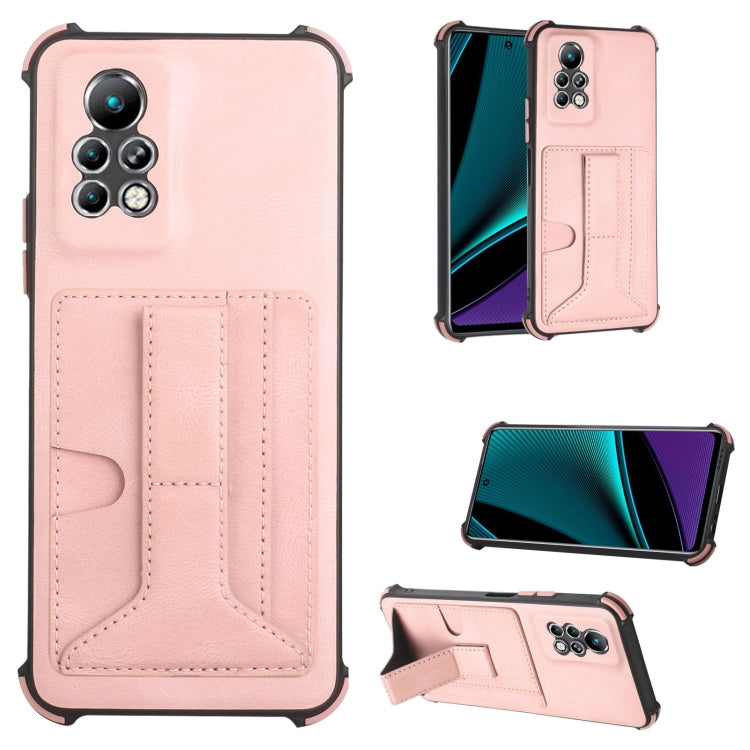 For Infinix Note 11 Pro Dream Holder Card Bag Shockproof Phone Case
