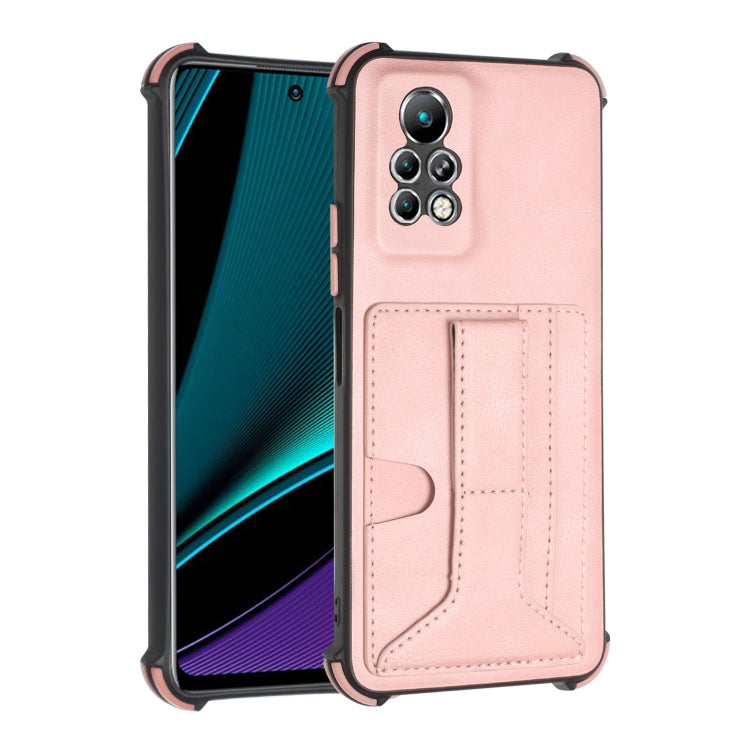 For Infinix Note 11 Pro Dream Holder Card Bag Shockproof Phone Case