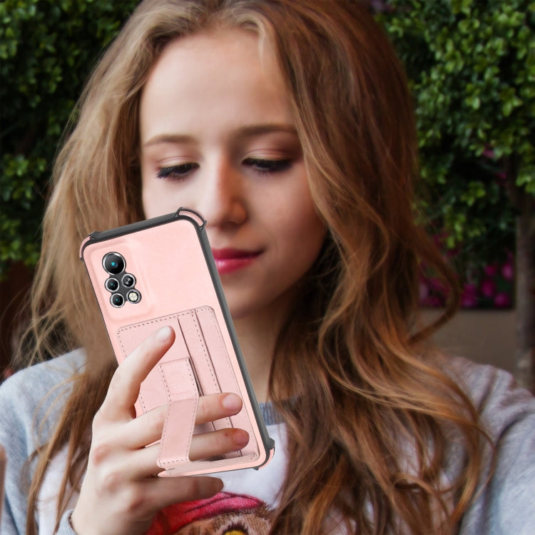 For Infinix Note 11 Pro Dream Holder Card Bag Shockproof Phone Case