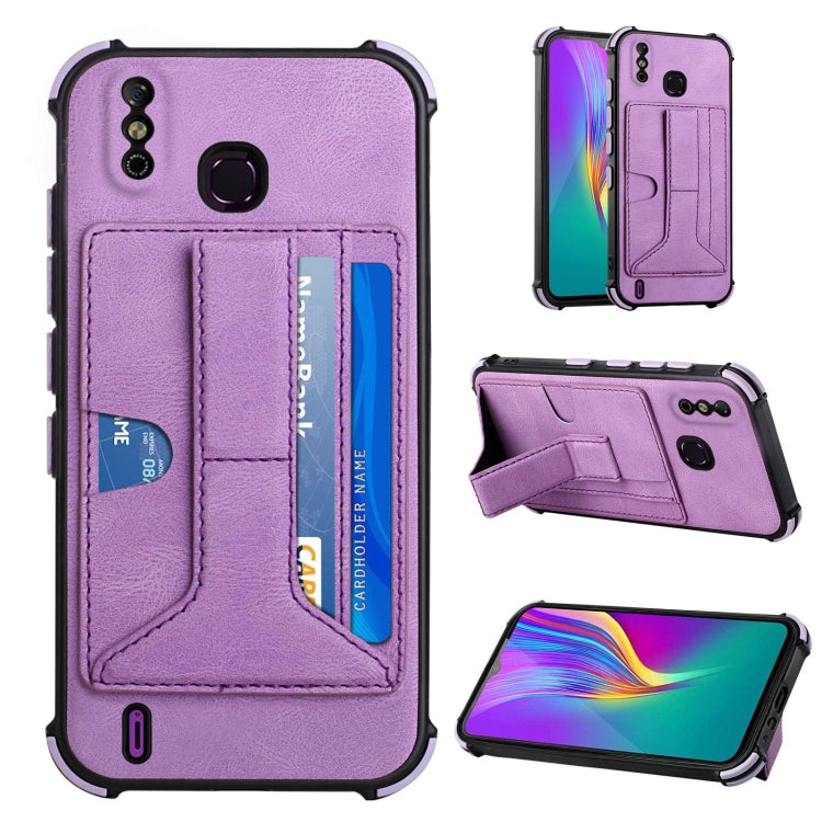 For Infinix Smart X653 Dream Holder Card Bag Shockproof Phone Case