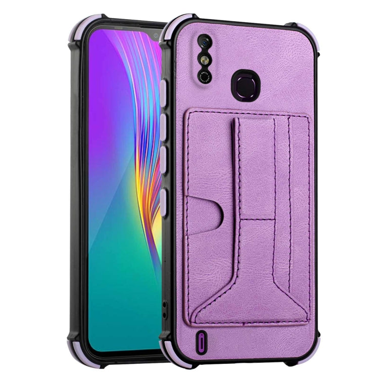 For Infinix Smart X653 Dream Holder Card Bag Shockproof Phone Case