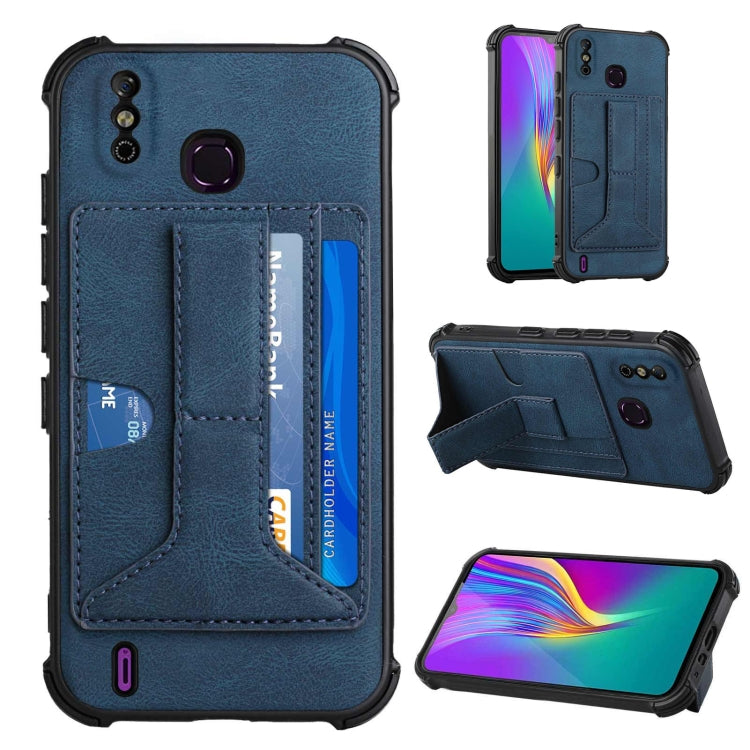 For Infinix Smart X653 Dream Holder Card Bag Shockproof Phone Case