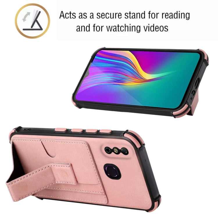For Infinix Smart X653 Dream Holder Card Bag Shockproof Phone Case