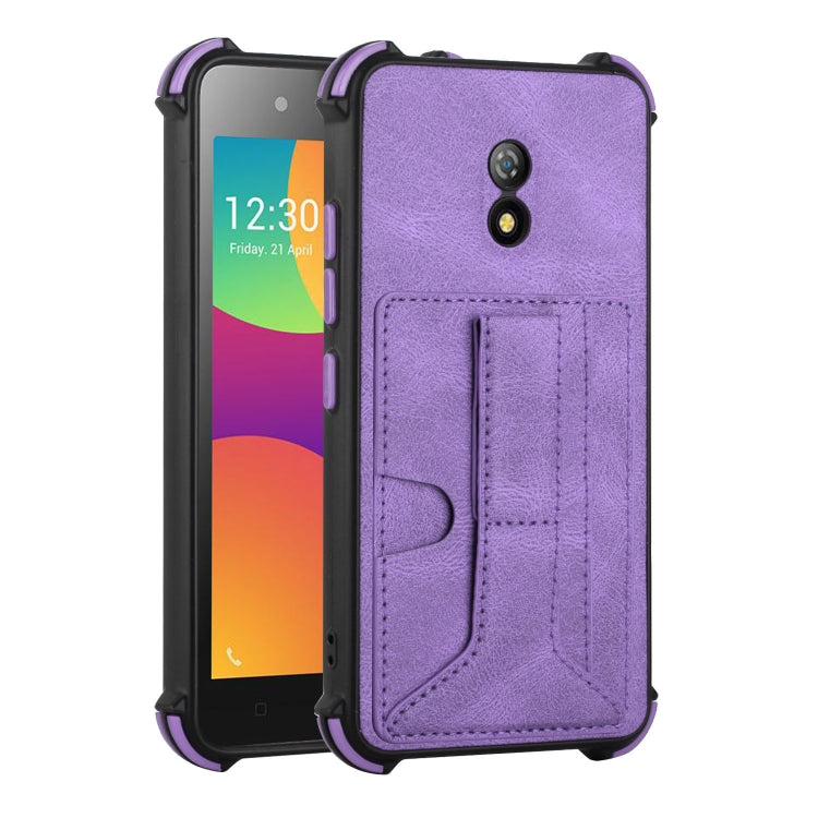 For Itel A16 Dream Holder Card Bag Shockproof Phone Case