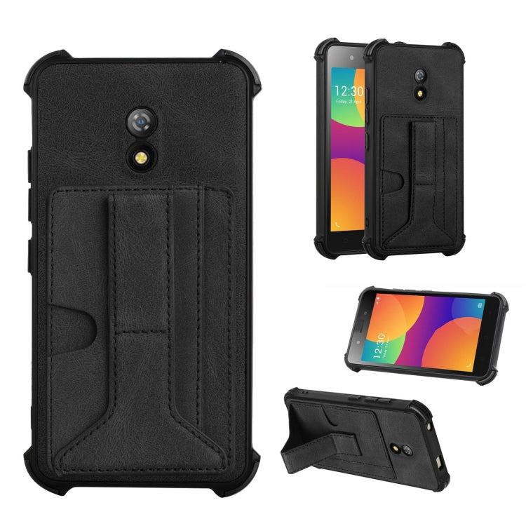 For Itel A16 Dream Holder Card Bag Shockproof Phone Case