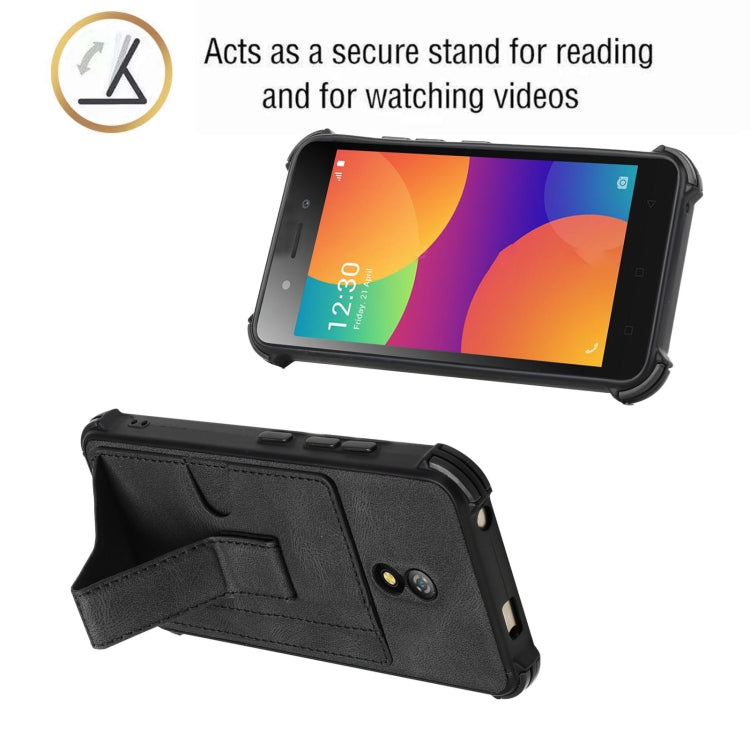 For Itel A16 Dream Holder Card Bag Shockproof Phone Case