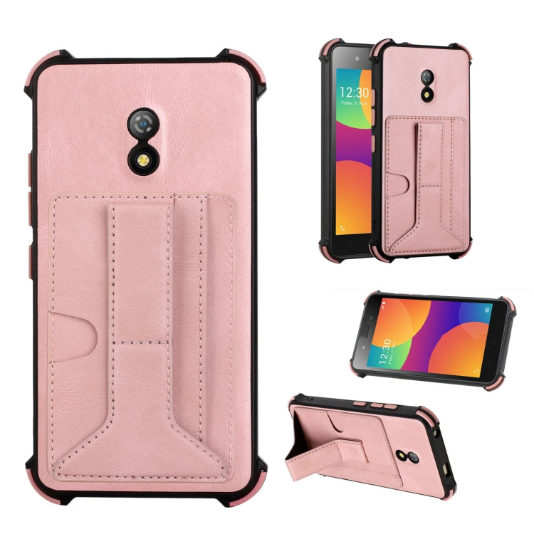 For Itel A16 Dream Holder Card Bag Shockproof Phone Case