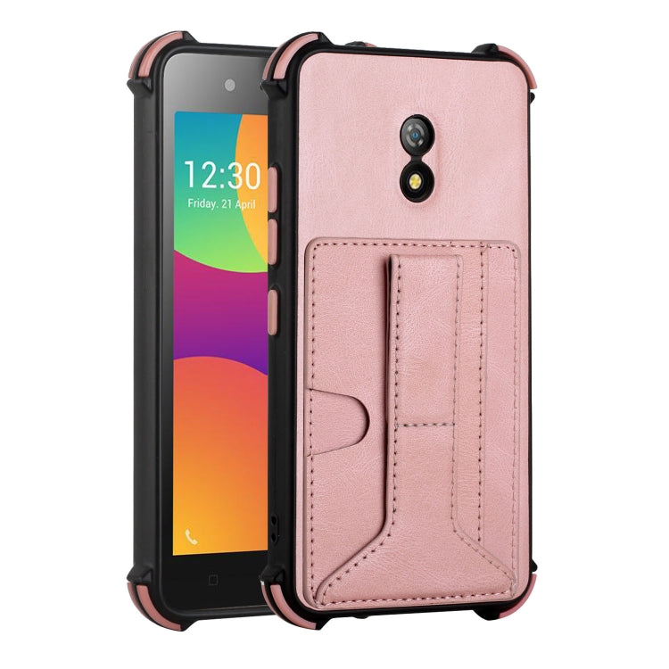 For Itel A16 Dream Holder Card Bag Shockproof Phone Case