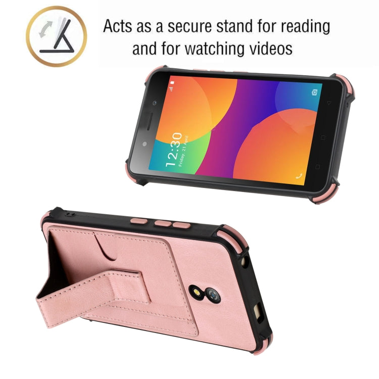 For Itel A16 Dream Holder Card Bag Shockproof Phone Case