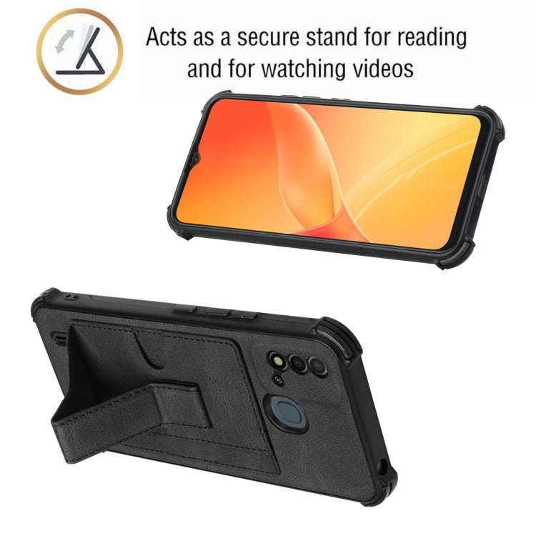 For Itel P37 Dream Holder Card Bag Shockproof Phone Case