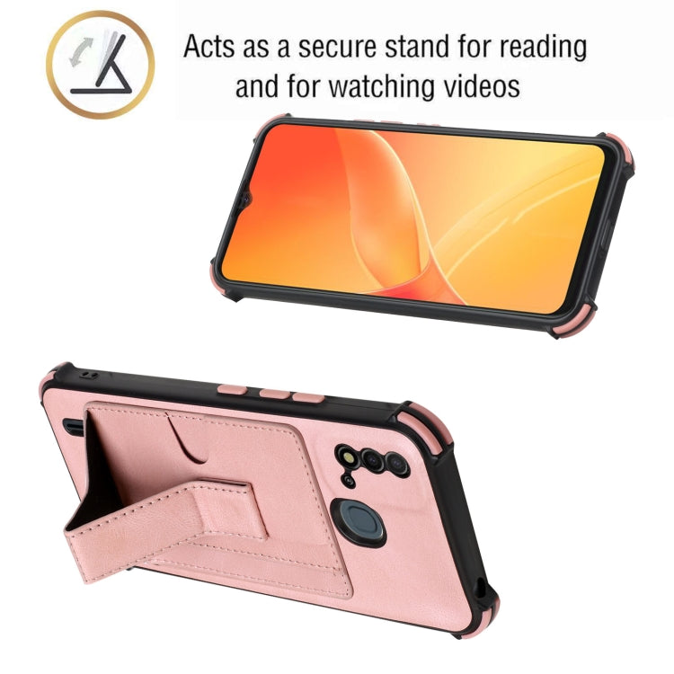For Itel P37 Dream Holder Card Bag Shockproof Phone Case