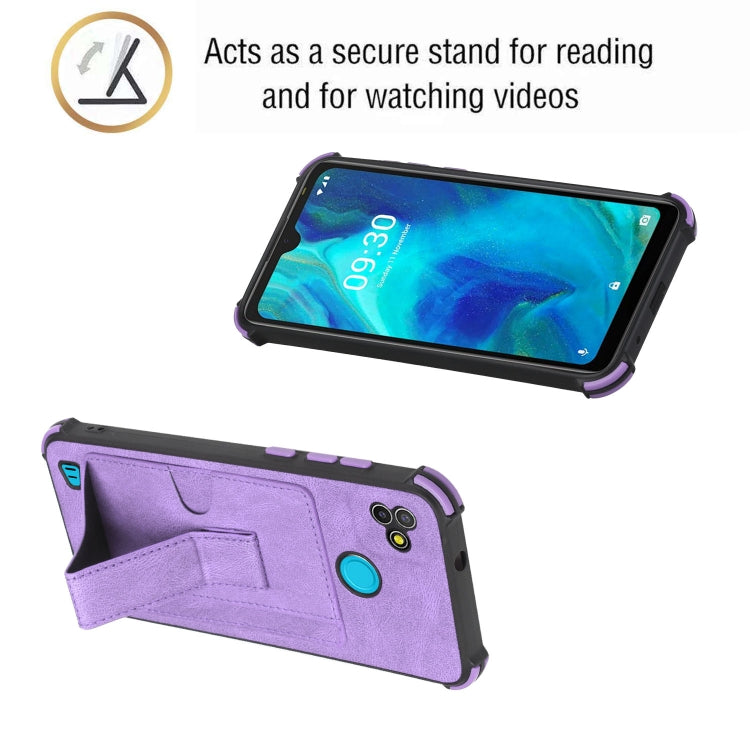 For Tecno Pop 5P Dream Holder Card Bag Shockproof Phone Case