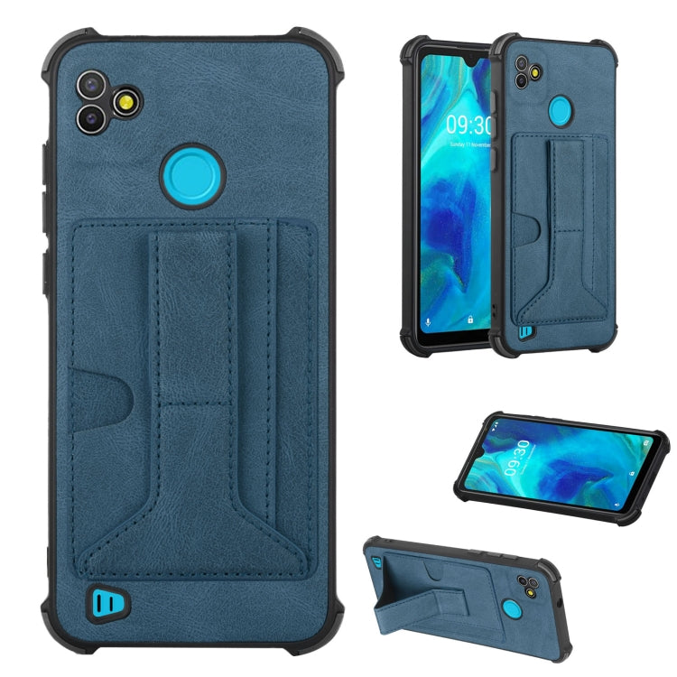 For Tecno Pop 5P Dream Holder Card Bag Shockproof Phone Case