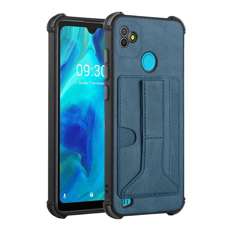 For Tecno Pop 5P Dream Holder Card Bag Shockproof Phone Case