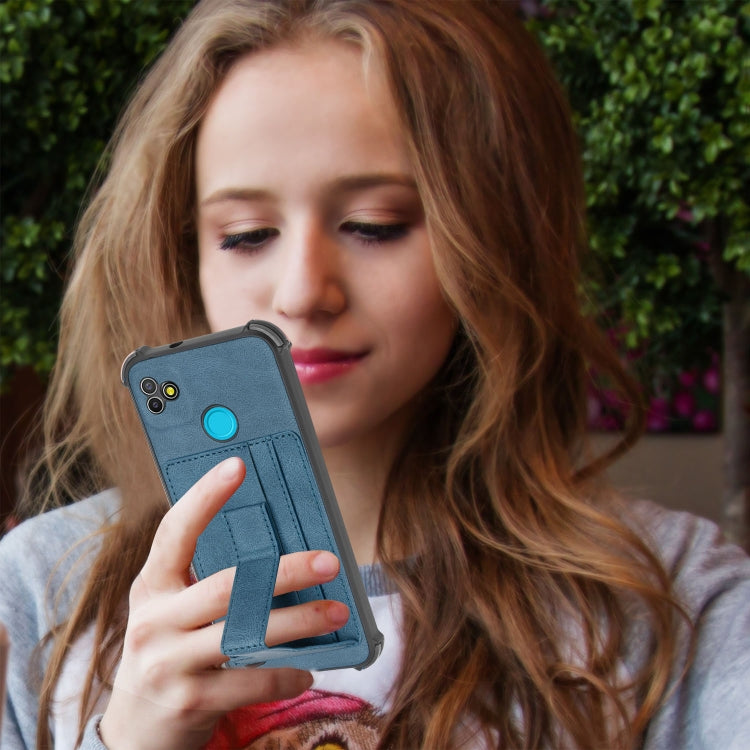 For Tecno Pop 5P Dream Holder Card Bag Shockproof Phone Case